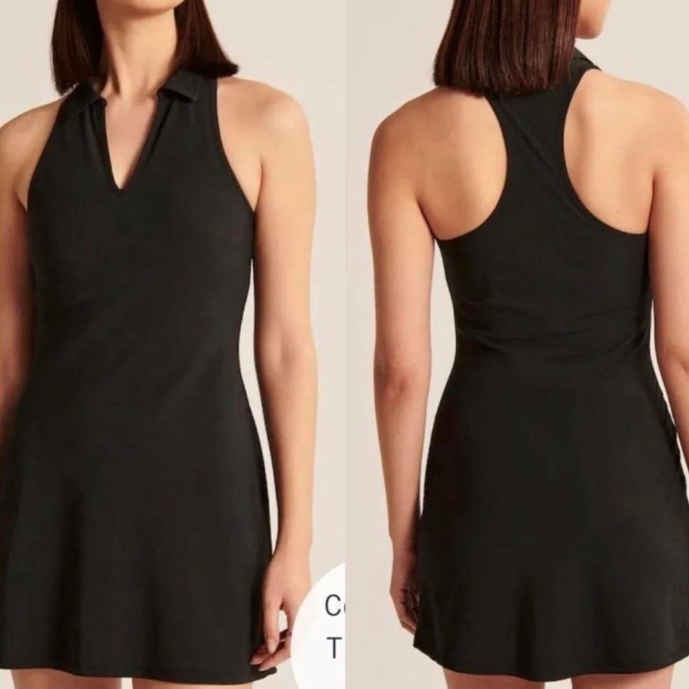 Abercrombie Black Traveler Polo Dress